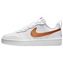 Nike Court Borough Low 2 SE 'White Metallic Copper' GS DQ5979-100 36 white