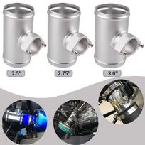 Universalus MAF jutiklio adapterio flanšas Nissan, VW, Cadillac oro srauto matuokliui 2.75 INCH gray