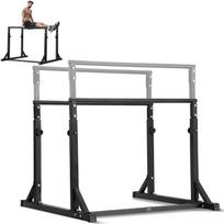 VEVOR atsispaudimų stulpai, 363 kg talpa, tvirtas atsispaudimų stendas su reguliuojamu aukščiu 126 x 121 x 125 cm