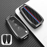 Applicable Ford Focus 2015-2018 Key Cover Kuga Folding Metal Protection Key Fob Case Box Packaging black