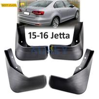 Automobilio purvasaugiai purvasaugiai, skirti Volkswagen VW Jetta Sedan 2015 2016 2017 Priekiniai galiniai purvasaugiai purvasaugiai black