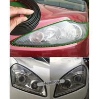 New High Quality Sealing Strip 2 Meter Fender For Car Front Rear Bumper Lip Headlight Sealed Strips Side white