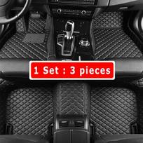 Automobilių grindų kilimėliai Citroen C4 Picasso 2018 2017 2016 2015 2014 m. (7 sėdimos vietos) Kilimai Individualaus stiliaus interjero priedai Pėdų pagalvėlės LHD 4pcs beige red