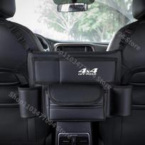 Car Seat Middle Hanger Storage Bag For 4X4 OFF ROAD Ford Chevrolet GMC Sierra Dodge Between Seats Tissue Water Cup Phone Pockets For 4X4 OFF ROAD gray