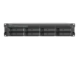 SYNOLOGY 8 Bay 2U AMD Ryzen Embedded V1500B 4GB DDR4 Rack Redundant Power Expandable NAS Server