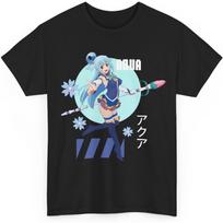 Kono suba Anime Megumin T-Shirt Merch Casual Short Sleeved Shirt Tee M-1 XXXXL įvairiaspalvis