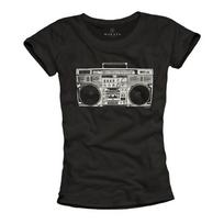 26 Hip Hop Women's T Shirt Boombox Dope Swag Hipster Women Tops Tumblr NEW- Unisex T-Shirt XXL gray