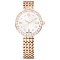 Swarovski Certa serijos laikrodis Kvarcinis mechanizmas Metalinė apyrankė 30*30mm Baltas ciferblatas Moteriški laikrodžiai 5672981 White Dial white
