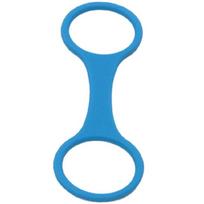 Snorkels Tube Retainer Rotatable Buckles For Easy Adjustment On Diving Masks Flexible Keeper For Swim Gear mėlyna