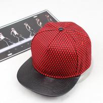 Vyriškos kepurės Hip Hop Snapback Madingos kniedytos beisbolo kepurės Street Dance Madinga plokščia kepurė vyrams ir moterims 56-60cm red