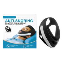 Elastic Chin Strap Adjustable Anti-Snoring Device Breathable Material Comfortable Fit for Sleep Support and Snore Reduction Durable Design one size balta