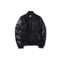 Nike Destroyer Jackets Mens Baseball Collar Moderate Pilot 802645-010 M juoda