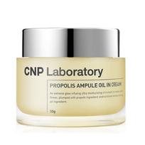 CNP Laboratory Propolis Ampule Oil In Cream 50g – Nourishing Moisturizer, Glow Boosting, Barrier Care & Hydrating Korean Face Cream gray