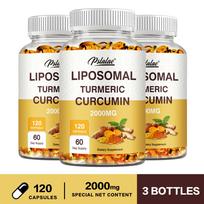 Pslalae - Liposominiai kurkumino minkšti kapsulės - Sąnarių sveikata 120*3