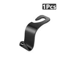 1/2pcs Car Seat Headrest Hook Mobile Phone Holder Accessories For Jeep Wrangler Grand Cherokee Compass Renegade Cherokee Gladiator gray