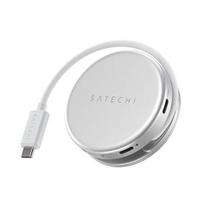Hub Multiport 5-in-1 USB-C į HDMI / USB-A / 2 USB-C / SD kortelė OntheGo modelis Satechi Sidabrinė