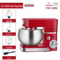 Konka ZuanChu Multifunctional Stand Mixer: Automatic 5L Egg Beater & Kneading Machine for Home Chefs 5L (Fully Certified) SC-205A/KM-993 gray