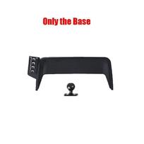 Special for Ford Kuga MK3 3d 2019~2022 ST-Line (8in) Car Mobile Phone Holder GPS Bracket Navigation Stand Auto Accessories 1Pc Base Only black