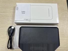 USB maitinamas daugiafunkcinis šildomas šalis: Išmanus elektrinis pledas moterims KD123 white