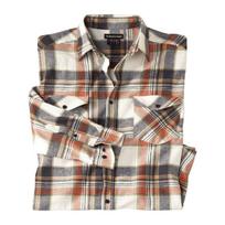 Atlas For Men Vyriški languoti flaneliniai marškiniai 5XL beige