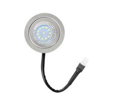Buitinis gartraukis LED apšvietimas baltas apvalus 12V LED apšvietimas balta
