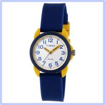 TIMEX Vaikų kvarcinis laikrodis, modelis TW2W92100, baltas ciferblatas, akrilo stiklo dizainas, kompaktiškas 29,5x31 mm korpusas, atsparus vandeniui iki 30M balta