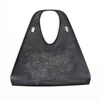 Black Aluminum Alloy Car Dashboard Audio Speaker Net Cover Trim Stickers Fit For Maserati Levante Auto juoda