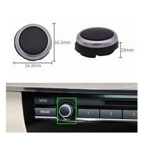 For BMW F10 F02 F07 F15 F16 7 Series 5 Series 525 Radio Switch Volume Knob CD Machine Switch Button 2010-2017 gray