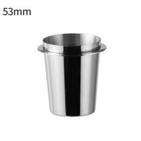 Espresso Machine Silver Dosing Cup Stainless Steel Silvery 53mm gray