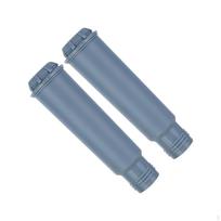 Coffee Espresso Machine Water Filter Set Replacement for Krups Claris F088 2 Pieces Set gray