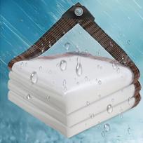 Transparent Rainproof Cloth Cold Proof Windproof Plastic Tarpaulin Multi Functional Protective Cover Suitable for Gardens Terraces Outdoor Adventures 2* 2m skaidri