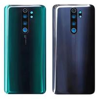Baterijos dangtelis Galinis stiklas Galinės durelės Korpusas Atsarginės dalys Xiaomi Redmi Note 8 Pro Su kameros lęšiais mėlyna
