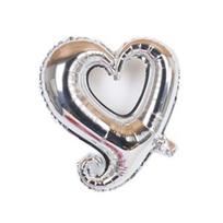 Beautiful Heart-shaped Hook Helium Balloon For Weddings Birthdays And Special Occasions sidabras