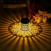 Solar Peony Flower Pattern Lights IP65 Waterproof Metal Outdoor Step Wall Fence Lamps for Garden Backyard Patio Front Door Balcony Decorative Lighting 1PC, Double layered peony šilta balta spalva