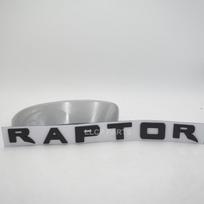 1 vnt. Galinės bagažinės raidės lipdukas Ford Ranger Raptor SV1 F150 F250 F350 automobiliams ABS 3D priekinio variklio dangčio emblema Šoninės sparno emblema gray