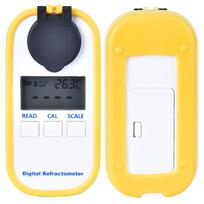 DR701 Digital Display Coffee Concentration Meter Sugar Tester Brix / TDS Measuring Tool plastic yellow