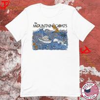 The Mountain Goats Sea Monster Unisex Short Sleeve  S-2345Xl D166 Unisex T-Shirt M gray