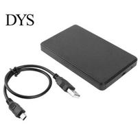 USB 3.0/2.0 5Gbps 2.5 colio SATA išorinis HDD kietojo disko dėklas dėžutė PC Usb 2.0 juoda