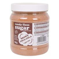 Coca-Cola Flavored Cotton Candy Sugar 1 k g ruda