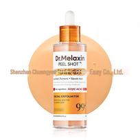 Dr. PEEL SHOT Kurkumos šveičiamasis rinkinys: Purškalas, Esencija, Kūno losjonas, Tonikas, Vatos tamponėliai Exfoliating Spray