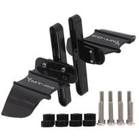 Motociklų priedai YAMAHA YZF R3 R25 MT03 MT25 MT 03 25 MT-03 priekiniai ratai Fiksuotas vėjo sparnas Bat sparnas priekinis ratas NO LOGO Black black