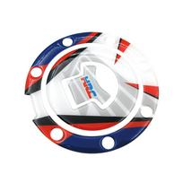 Motociklo kuro dujų dangtelio dangtelio bako apsauginio trinkelės lipdukai, skirti Honda CBR VFR CB NSR VTR CBF CBX 125 250 400 CBR600 900 Fuel Oil Tank Cap A white