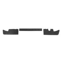 TESIN Car Rear Bumper Panel Guard Decoration Cover Protection Sticker for Suzuki Jimny JB64 JB74    2022 juoda