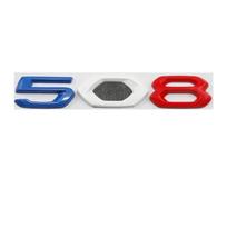 Automobilio 3D metalinis galinės bagažinės raidės Word logotipas Ženklelio emblemos lipdukai, skirti Peugeot 208 308 408 508 stiliaus priedai 208 gloss black black