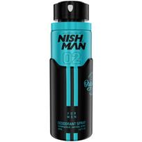 Nishman 02 Deodorant Spray - purškiamasis dezodorantas, 200 ml