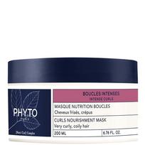 Phyto Professional Intense Curls Curls Nourishment Mask - maitinamoji kaukė banguotiems ir garbanotiems plaukams, 200 ml