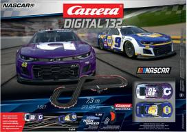 Lenktynių automobilių ir trasų rinkinys CARRERA Carrera 20030042 NASCAR 8+