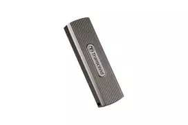 TRANSCEND SSD ESD330C nešiojamas diskas 1TB USB Type C tamsiai pilkai rudas