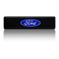 Automobilio lipdukas 2026 Ford automobilio LED žibintas Priekinės grotelės Logotipas Automobilio aksesuarai Ford Focus Mk2 Mk3 Fiesta Mk7 Ranger Mondeo Mk4 S gray
