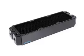 Alphacool NexXxoS UT60 14390 pilnai varinis Dual-Flow radiatorius, 360 mm, juodas